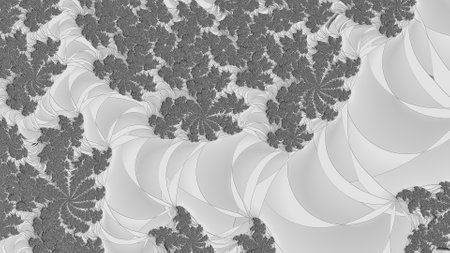Abstract Computer generated Fractal design. A fractal is a never-ending pattern. Fractals are infinitely complex patterns that are self-similar across different scales. Great for cの写真素材