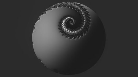 Abstract Computer generated Fractal design. A fractal is a never-ending pattern. Fractals are...