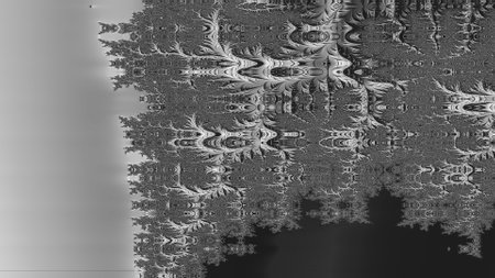 Abstract Computer generated Fractal design. A fractal is a never-ending pattern. Fractals are infinitely complex patterns that are self-similar across different scales. Great for cの写真素材