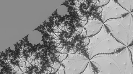 Abstract Computer generated Fractal design. A fractal is a never-ending pattern. Fractals are infinitely complex patterns that are self-similar across different scales. Great for cの写真素材