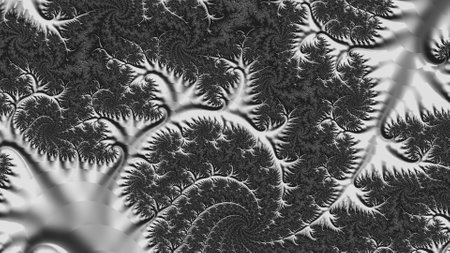 Abstract Computer generated Fractal design. A fractal is a never-ending pattern. Fractals are infinitely complex patterns that are self-similar across different scales. Great for cの写真素材