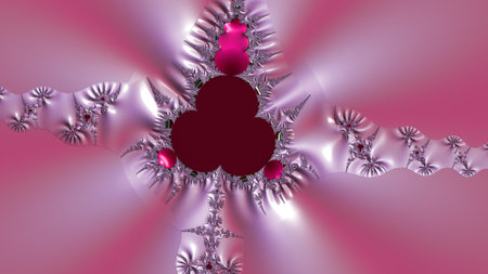 Abstract Computer generated Fractal design. A fractal is a never-ending pattern. Fractals are infinitely complex patterns that are self-similar across different scales. Great for cの写真素材