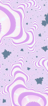 Abstract Computer generated Fractal design. A fractal is a never-ending pattern. Fractals are infinitely complex patterns that are self-similar across different scales. Great for cの写真素材