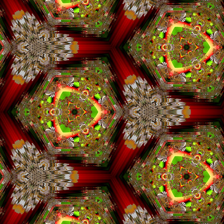 Abstract Computer generated Fractal design. A fractal is a never-ending pattern. Fractals are...