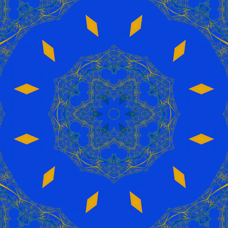 Abstract Computer generated Fractal design. A fractal is a never-ending pattern. Fractals are infinitely complex patterns that are self-similar across different scales. Great for cの写真素材