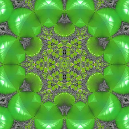 Abstract Computer generated Fractal design. A fractal is a never-ending pattern. Fractals are infinitely complex patterns that are self-similar across different scales. Great for cの写真素材