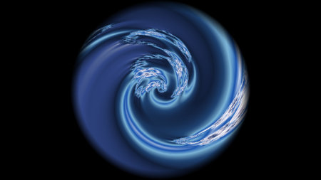Abstract Computer generated Fractal design. A fractal is a never-ending pattern. Fractals are...