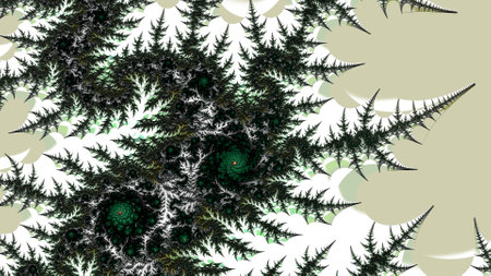 Abstract Computer generated Fractal design. A fractal is a never-ending pattern. Fractals are infinitely complex patterns that are self-similar across different scales. Great for cの写真素材