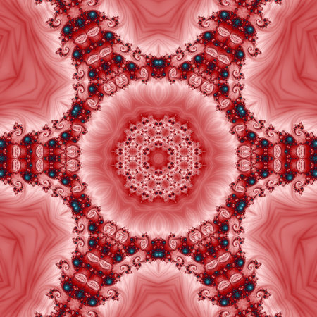 Abstract Computer generated Fractal design. A fractal is a never-ending pattern. Fractals are infinitely complex patterns that are self-similar across different scales. Great for cの写真素材