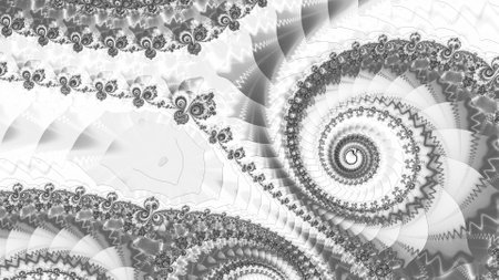 Abstract Computer generated Fractal design. A fractal is a never-ending pattern. Fractals are infinitely complex patterns that are self-similar across different scales. Great for cの写真素材