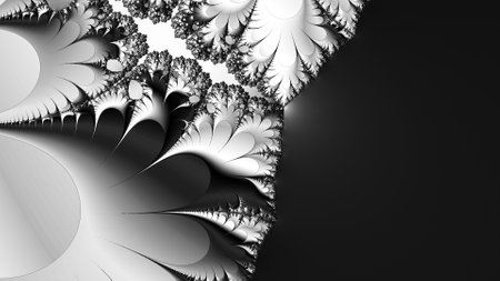 Abstract Computer generated Fractal design. A fractal is a never-ending pattern. Fractals are infinitely complex patterns that are self-similar across different scales. Great for cの写真素材