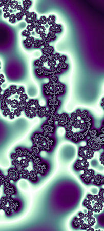 Abstract Computer generated Fractal design. A fractal is a never-ending pattern. Fractals are infinitely complex patterns that are self-similar across different scales. Great for cの写真素材