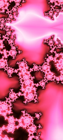 Abstract Computer generated Fractal design. A fractal is a never-ending pattern. Fractals are infinitely complex patterns that are self-similar across different scales. Great for cの写真素材