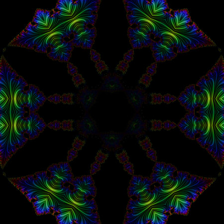 Abstract Computer generated Fractal design. A fractal is a never-ending pattern. Fractals are...