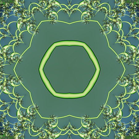 Abstract Computer generated Fractal design. A fractal is a never-ending pattern. Fractals are...