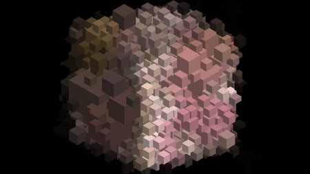 Abstract Computer generated Fractal design. A fractal is a never-ending pattern. Fractals are...
