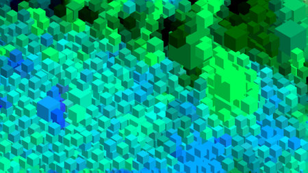 Abstract Computer generated Fractal design. A fractal is a never-ending pattern. Fractals are...