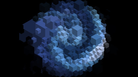 Abstract Computer generated Fractal design. A fractal is a never-ending pattern. Fractals are...