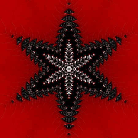 Abstract Computer generated Fractal design. A fractal is a never-ending pattern. Fractals are infinitely complex patterns that are self-similar across different scales. Great for cの写真素材