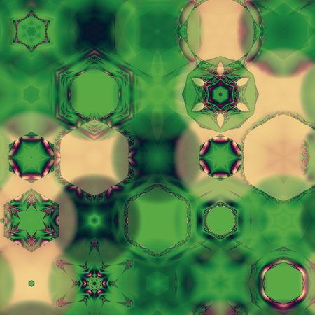 Abstract Computer generated Fractal design. A fractal is a never-ending pattern. Fractals are infinitely complex patterns that are self-similar across different scales. Great for cの写真素材
