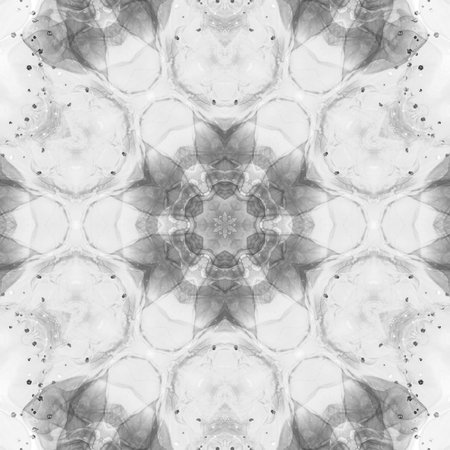 Abstract Computer generated Fractal design. A fractal is a never-ending pattern. Fractals are infinitely complex patterns that are self-similar across different scales. Great for cの写真素材
