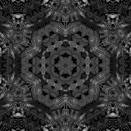 Abstract Computer generated Fractal design. A fractal is a never-ending pattern. Fractals are...