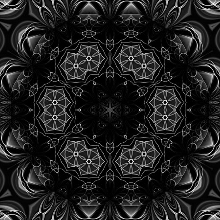 Abstract Computer generated Fractal design. A fractal is a never-ending pattern. Fractals are...