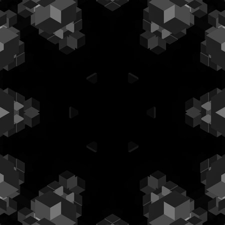 Abstract Computer generated Fractal design. A fractal is a never-ending pattern. Fractals are infinitely complex patterns that are self-similar across different scales. Great for cの写真素材