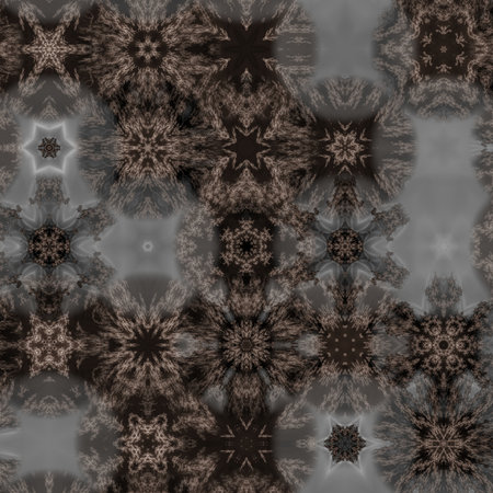 Abstract colorful seamless kaleidoscope pattern. Beautiful multicolor kaleidoscope texture. Unique...