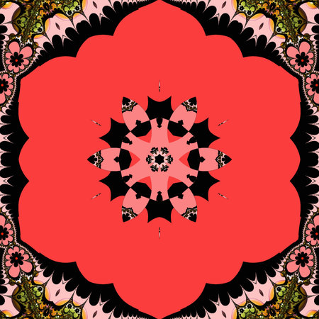 abstract fractal background a computer-generated 2D illustration, texture