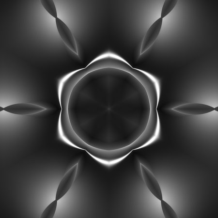 Abstract Computer generated Fractal design. A fractal is a never-ending pattern. Fractals are infinitely complex patterns that are self-similar across different scales. Great for cの写真素材