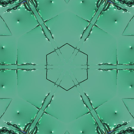 Mandala. Ethnic decorative element. Hand drawn backdrop. Islam, Arabic, Indian, ottoman motifs.の写真素材