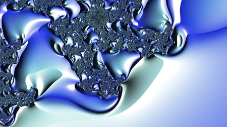 Abstract fractal. Fractal art background for creative design. Decoration for wallpaper, desktop, poster, cover booklet. Print for clothes, t-shirt. Creative illustration for designの写真素材