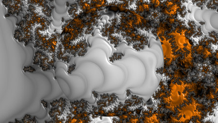 3D surreal illustration. Sacred geometry. Mysterious psychedelic relaxation pattern. Fractal abstract texture. Digital artwork graphic astrology magicの写真素材