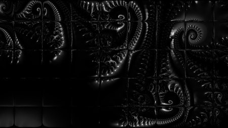 Abstract Computer generated Fractal design. A fractal is a never-ending pattern. Fractals are...