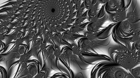Abstract Computer generated Fractal design. A fractal is a never-ending pattern. Fractals are...