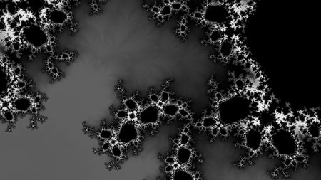 Abstract Computer generated Fractal design. A fractal is a never-ending pattern. Fractals are infinitely complex patterns that are self-similar across different scales.の写真素材