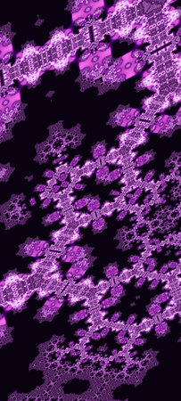Abstract fractal. Fractal art background for creative design. Decoration for wallpaper, desktop,...