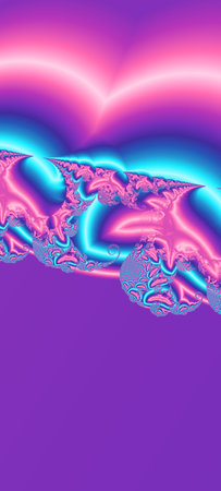 Abstract fractal. Fractal art background for creative design. Decoration for wallpaper, desktop,...