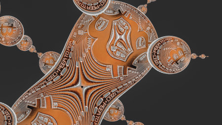 Abstract Computer generated Fractal design. A fractal is a never-ending pattern. Fractals are...