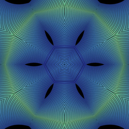 Seamless background pattern. Abstract symmetrical pattern with symmetrical kaleidoscope design.
