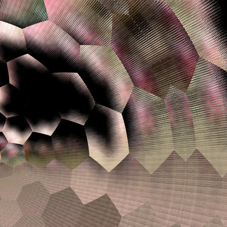 abstract fractal background a computer-generated 2D illustration, textureの写真素材