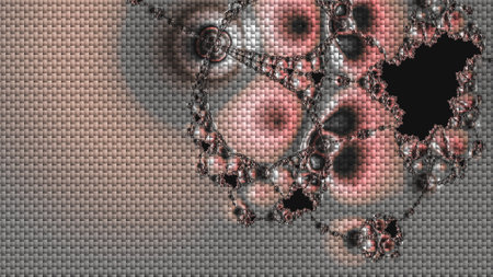 Abstract fractal. Fractal art background for creative design. Decoration for wallpaper, desktop,...