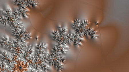 Fractal. Fractal art background for creative design. Decoration for wallpaper, desktop, poster, cover booklet. Print for clothes, t-shirt. Creative illustration for designの写真素材