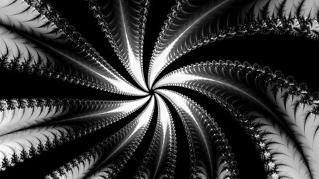 Abstract Computer generated Fractal design. A fractal is a never-ending pattern. Fractals are infinitely complex patterns that are self-similar across different scales.の写真素材
