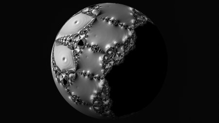 Abstract Computer generated Fractal design. A fractal is a never-ending pattern. Fractals are...