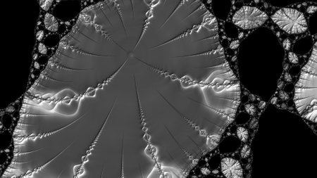 Fractal art background for creative design. Abstract fractal. Decoration for wallpaper, desktop, poster, cover booklet. Print for clothes, t-shirt. Creative illustration for designの写真素材