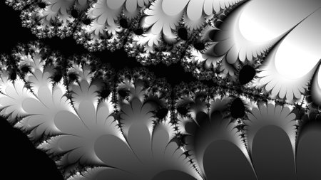 Fractal art background for creative design. Abstract fractal. Decoration for wallpaper, desktop, poster, cover booklet. Print for clothes, t-shirt. Creative illustration for designの写真素材