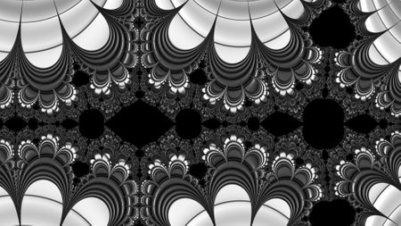 Fractal art background for creative design. Abstract fractal. Decoration for wallpaper, desktop, poster, cover booklet. Print for clothes, t-shirt. Creative illustration for designの写真素材