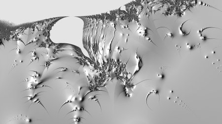 Fractal art background for creative design. Abstract fractal. Decoration for wallpaper, desktop, poster, cover booklet. Print for clothes, t-shirt. Creative illustration for designの写真素材
